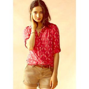 Anthropologie Holding Horses Ismay Button Down